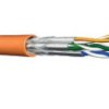 DRAKA Kabel CU UC900 SS23 kat. 7 S/FTP 4P LSHF-FR pomarańczowy B2ca (1000m)