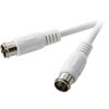 SpeaKa Professional SP-7870684 SAT Cable Quick-release F connectors 1.5m White