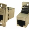 Złącze RJ45 Gniazdo Złącze RJ45 Montaż na panelu Cat6 RS PRO 8-żyłowe