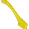 Szczotka do szorowania, dł. włosia: 15mm, Wysoka twardość, Żółty, PET, zastosowanie: Czyszczenie podczas prac