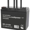 Akumulator ołowiowy multipower MPL12135H 149753, AGM, 12 V, 36 Ah
