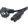 Kabel zasilający 3 Core Polichlorek winylu PVC Sheath Czarny, 250 V