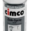 Cynk w sprayu Podkład antykorozyjny Spray Cynkowy kolor jasny 400ml Cimco 151102 Cimco