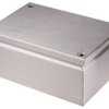 Skrzynka zaciskowa Stal nierdzewna 300 x 200 x 120mm Niemalowany IP66 liczba otworów 0 RS PRO