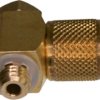Swivel screw connection, brass, for 6 x 1 tubing, 50.191