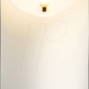 77774 LED real wax candle, white, warm white with timer 7.5x10 cm