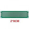 Universal PCB 2x8cm DoubleSided