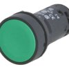 XB7NA33 Przycisk panelowy chwilowy zielony NO + NC