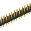 Pin header, 30 pole, pitch 2.54 mm, straight, black, 10058539