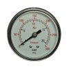 Aerotec 9414582 Manometer 50mm 10 bar/psi Rear 1/4" Thread