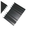 RADIATOR ŻEBROWANY CZERNIONY 95/66mm DY-66-A