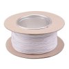 White 0.5mm² Thin Wall Cable 16/0.2mm 100M