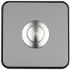 Grothe 64181 Piccolo Piazza SW V2A Bell Button Stainless Steel Look