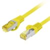 Patchcord kat.6a s/ftp lszh cu 20m żółty fluke passed lanberg PCF6A-10CU-2000-Y