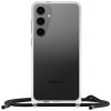 Otterbox React Necklace Łańcuch do smartfona Samsung Galaxy S24+ przeźroczysty Ładowarka indukcyjna, Odporny na wstrząsy