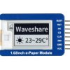 Waveshare 128×80, 1.02inch E-Ink display module, black/white dual-color