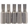 Draper 64008 4.5 mm 1/4" Hex Plain Slot Insert Bit 25mm Long x 5