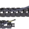 Koryto kablowe szerokość 28,2 mm głębokość 19.3mm typ Łańcuch kablowy Igus Igumid NB Elastyczny Czarny