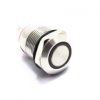 PRZEŁĄCZNIK OKRĄGŁY 12mm OFF-(ON) LED ZIELONY IP67
