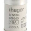 Hager LF516G LF516G Bezpiecznik (Ø x D) 22 mm x 58 mm Zawartość 10 szt.