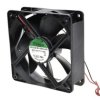 Wentylator 12VDC 120x120x38 2 przewody 234,4m3/h łożysko kulkowe; Sunon EEC0381B1-000U-A99