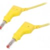 Przewód pomiarowy 32A wtyk bananowy 4mm,z obu stron Dł: 2m 66.9408-20024