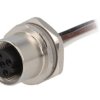 Gniazdo M12 5-pin żeńskie kod B-Profibus przewody IP67 60V T4171310405-001