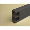 Listwa z pokrywą DLP 50x130 czarny (2m) 75752 LEGRAND