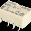 G6K-2F-Y 5VDC Subminiature relay, SMD, 2 x UM, 125VAC/60V 1A