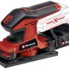 Einhell TC-OS 18/187 Li Solo 4460725 Szlifierka oscylacyjna akumulatorowa 18 V Ilość dołączonych baterii 0