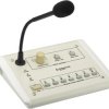 Mikrofon pulpitowy PA, strefowy, współpracujący z PA-6240, PA-6480 i PA-6600 PA-6000RC