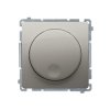 Regulator 1–10 V satynowy metalizowany 6A Simon Basic