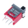Przełącznik suwakowy, SPDT, montaż PCB, 120V ac, 3 A przy 120 V AC, -30 → +85°C, RS PRO