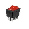PRZEŁĄCZNIK KOŁYSKOWY 2-POZ.6-PIN ON-ON 250V/15A MK621