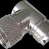 UHF elbow piece, plug/socket