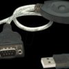 174947 USB-C converter, 2x RS232, 9-pin, PL-2303, 0.45 m