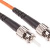Kabel światłowodowy, średnica: 62.5/125μm, OM1 Wielomodowy, Pomarańczowy, ST / ST