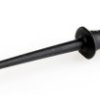 Próbnik, typ końcówki: Stały, rozmiar: 2mm, 50V ac, 3A, Czarny