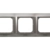 IMPRESJA METALIK Ramka 3 potrójna do wyłączników IP44 tytan RH-3Y/23 OSPEL