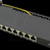 NP0064B Mini Patchpanel, 8 port, Cat.6a, 0,5 U