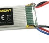 Pakiet akumulatorów (LiPo) 7.4 V 600 mAh Amewi Softcase JST