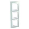 UNICA PLUS Ramka 3 potrójna pionowa zieleń brylantowa MGU6.006V.870 SCHNEIDER ELECTRIC