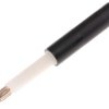 Adapter do złącz pomiarowych, rodzaj: Złącze męskie na żeńskie, wtyk: 2.3mm, gniazdo: 4mm, 25A, Czarny, 30 V ac, 60 V dc