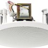 Głośnik sufitowy PA do zabudowy Monacor EDL-26, 95 dB, 80 - 14 000 Hz, 100 V, N/A, Kolor producenta: biały, 1 szt.