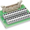 Transfer module, 10 pole, 1 A, 50 V, 289-401