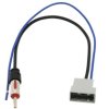 Samochodowy Adapter antenowy Nissan-DIN prosty 20cm