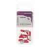 Konektor płaski męski izolowany 6.3mm 1mm² - końcówka kablowa - blister 10szt