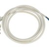 Kabel; zasilający; WJ-22; wtyk sieciowy CEE 7/7 kątowy; przewody; 2m; biały; 3 żyły; 1,00mm2; 16A; Jonex; PVC; okrągły; linka; C