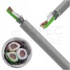 Kabel sterowniczy BiT LiHCH 3x0,75mm2 szary 300/300V ekranowany bezhalogenowy LSOH Dca linka Bitner