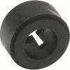 Socket, plastic, black, for LED 5 mm, RTC.52